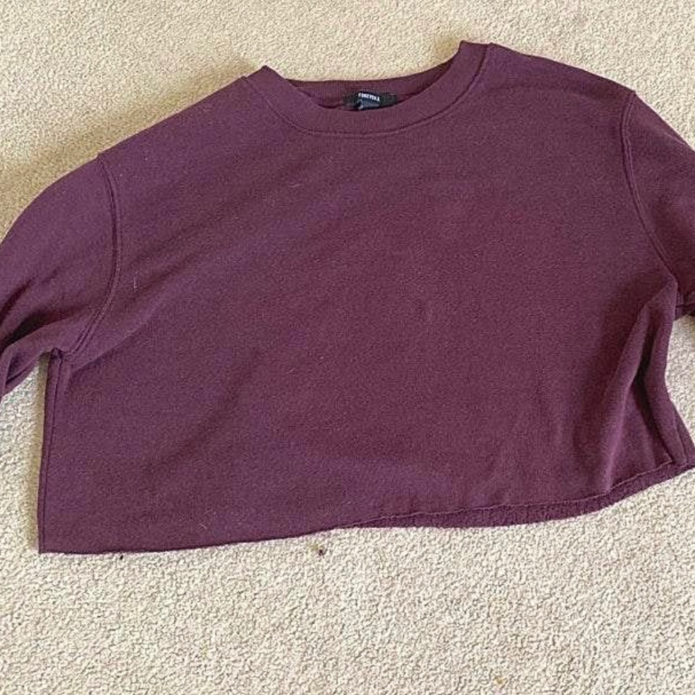 Forever 21 Cropped Long Sleeve